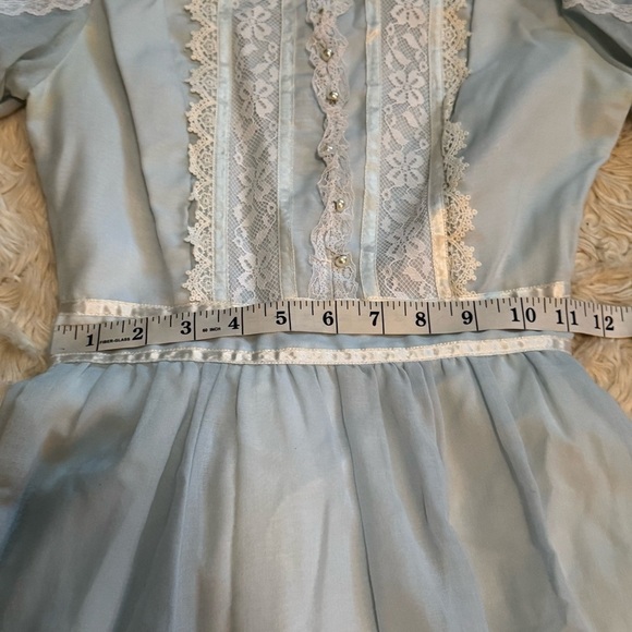 Gunne Sax Cottagecore Prairie Dress - Size Junior 3 - Picture 8 of 10